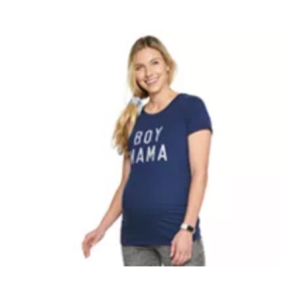 Boy mama maternity shirt - Picture 1 of 3